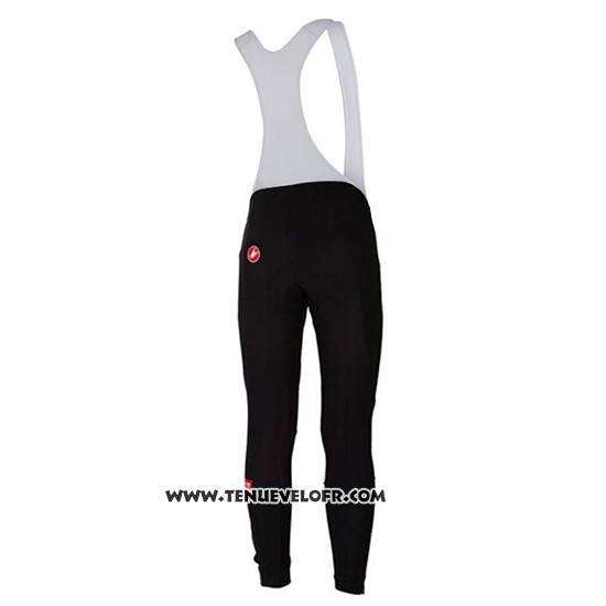 2017 Maillot Ciclismo Castelli Noir Manches Longues et Cuissard