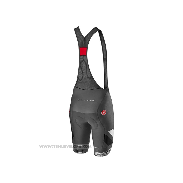 2021 Maillot Cyclisme Castelli Blanc Manches Courtes et Cuissard