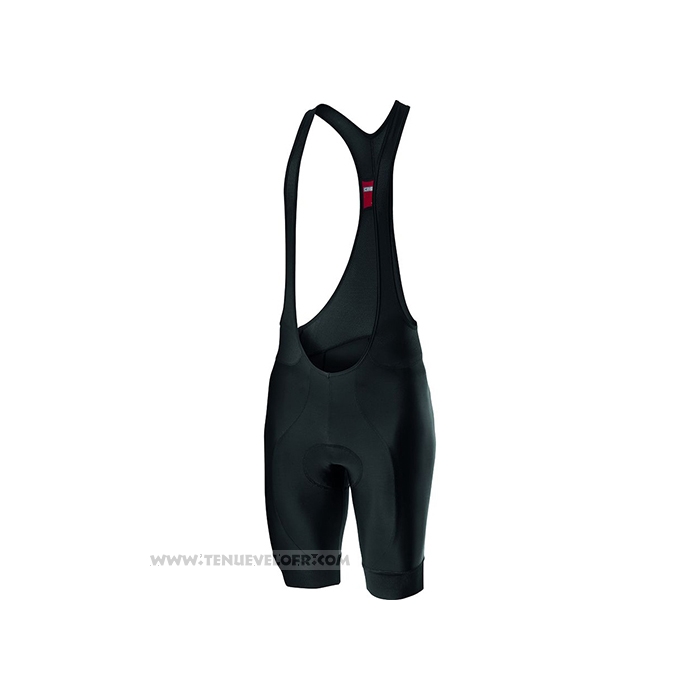 2021 Maillot Cyclisme Castelli Bleu Noir Manches Courtes et Cuissard