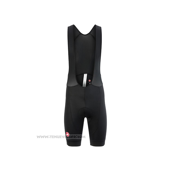 2021 Maillot Cyclisme Castelli Brillant Bleu Manches Courtes et Cuissard