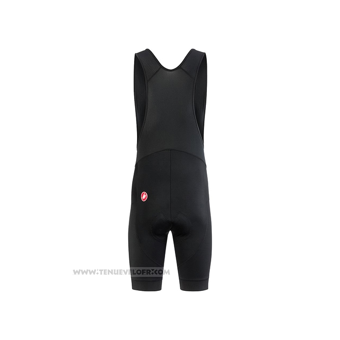2021 Maillot Cyclisme Castelli Brillant Bleu Manches Courtes et Cuissard