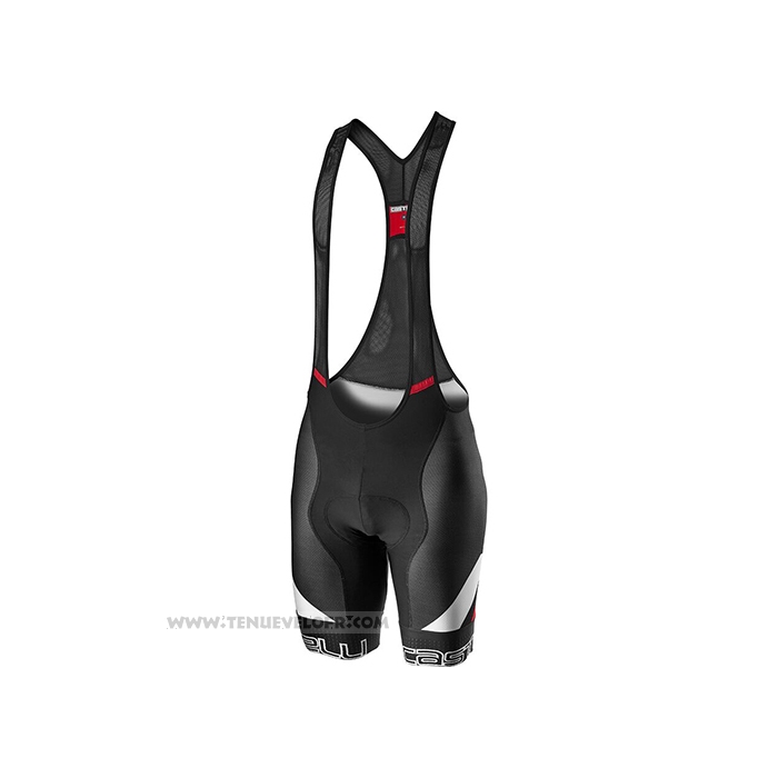 2021 Maillot Cyclisme Castelli Profond Rose Manches Courtes et Cuissard