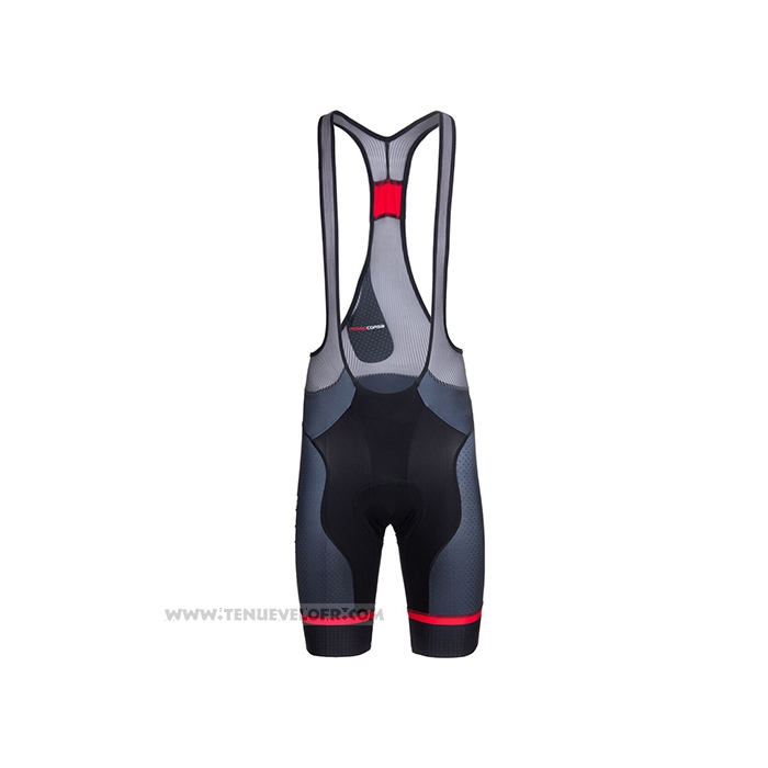 2021 Maillot Cyclisme Castelli Rouge Blanc Manches Courtes et Cuissard