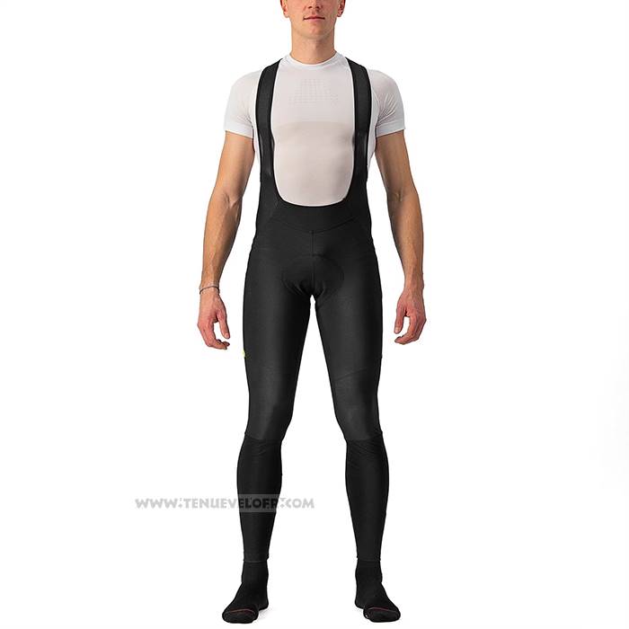 2023 Maillot Cyclisme Castelli Blanc Manches Longues Et Cuissard
