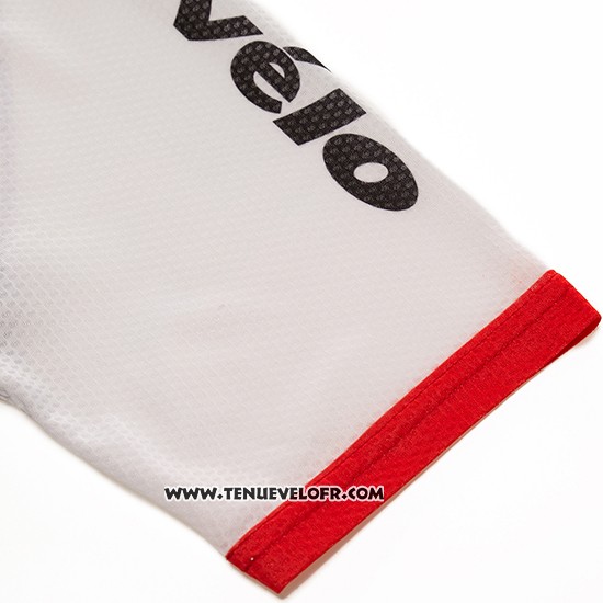 2018 Maillot Ciclismo Cervelo Blanc et Noir Manches Courtes et Cuissard