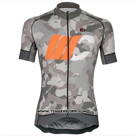 2018 Maillot Ciclismo Cipollini Prestig Camo Camouflage Orange Manches Courtes et Cuissard
