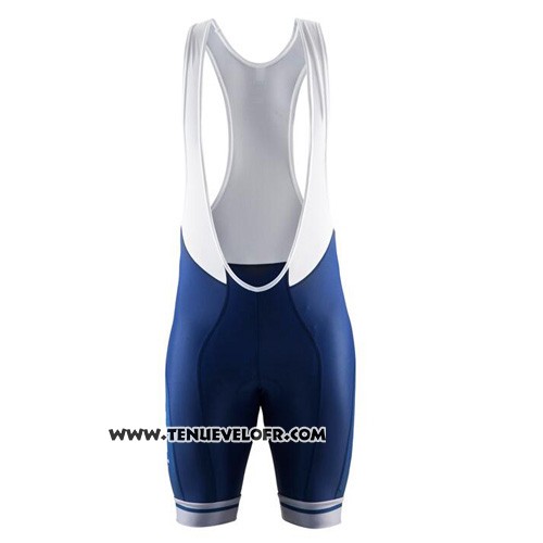 2016 Maillot Ciclismo Craft Blanc et Bleu Manches Courtes et Cuissard