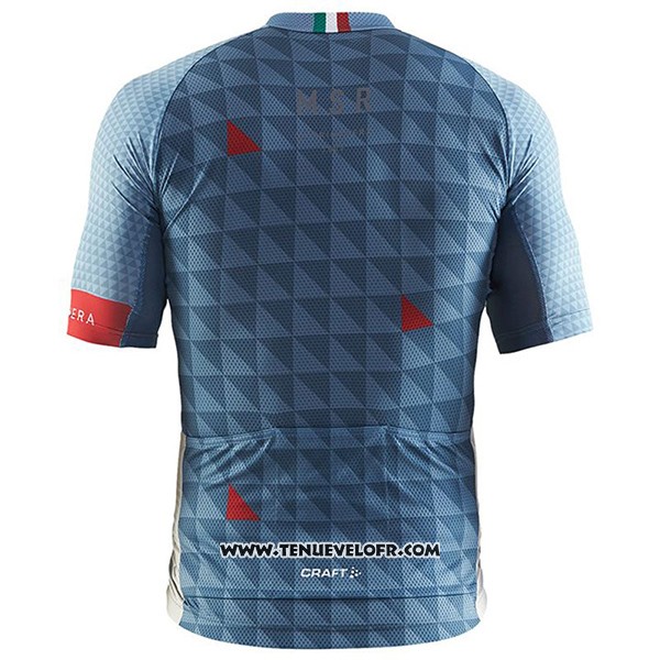2017 Maillot Ciclismo Craft Monuments Gris Manches Courtes et Cuissard