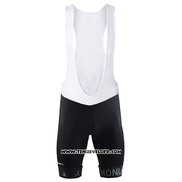 2017 Maillot Ciclismo Craft Monuments Gris Manches Courtes et Cuissard