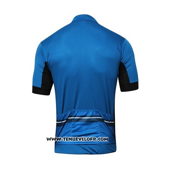 2018 Maillot Ciclismo Craft Bleu Manches Courtes et Cuissard