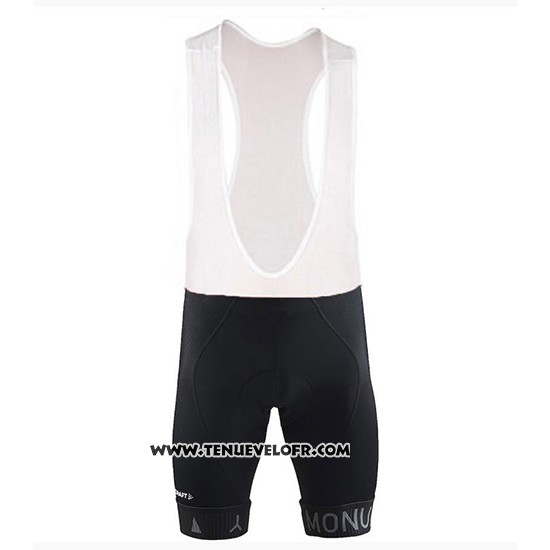 2018 Maillot Ciclismo Craft Monument Fonce Vert Manches Courtes et Cuissard