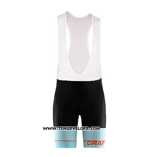 2018 Maillot Ciclismo Craft Route Lumiere Bleu Manches Courtes et Cuissard