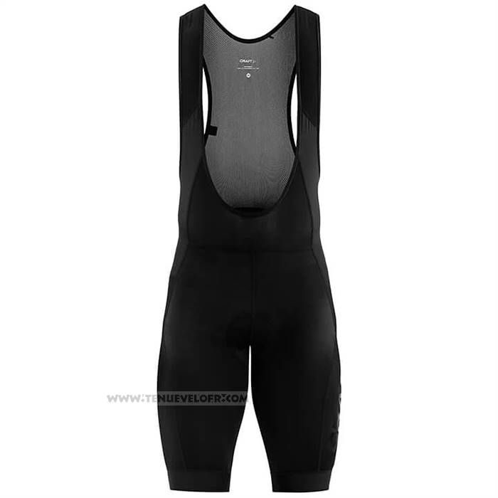 2023 Maillot Cyclisme Craft Fonce Noir Manches Courtes Et Cuissard