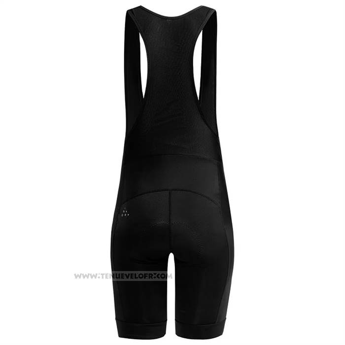 2023 Maillot Cyclisme Craft Noir Manches Courtes Et Cuissard