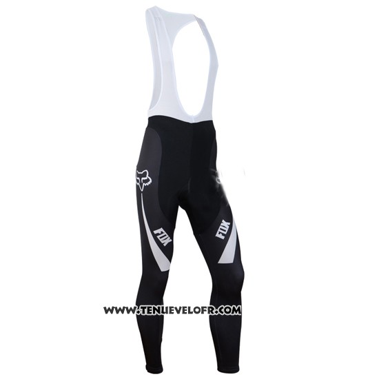 2014 Maillot Ciclismo Fox Azur Manches Longues et Cuissard