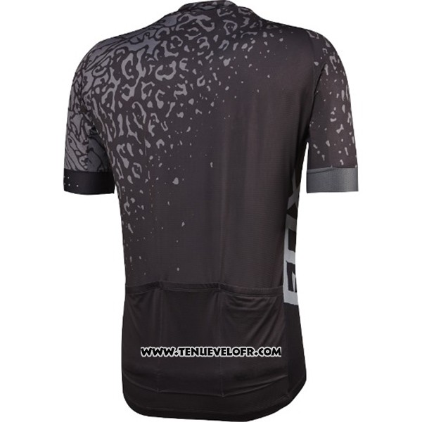 2017 Maillot Ciclismo Fox Ascent Comp Gris Manches Courtes et Cuissard