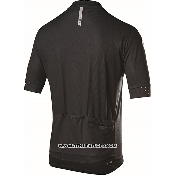 2017 Maillot Ciclismo Fox Ascent Comp Noir Manches Courtes et Cuissard