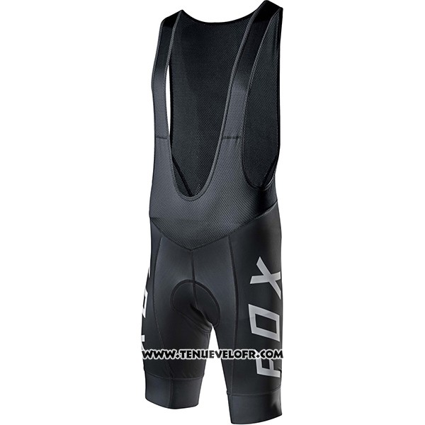 2017 Maillot Ciclismo Fox Ascent Comp Noir Manches Courtes et Cuissard