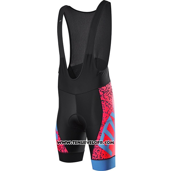 2017 Maillot Ciclismo Fox Ascent Comp Rouge Manches Courtes et Cuissard