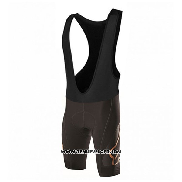 2017 Maillot Ciclismo Fox Noir Manches Courtes et Cuissard