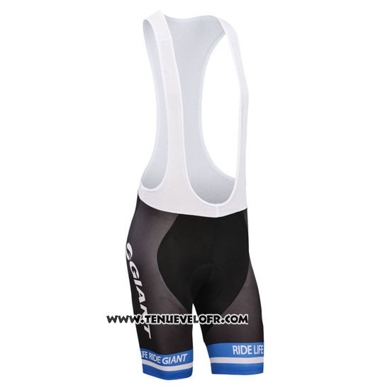 2013 Maillot Ciclismo Giant Blanc et Azur Manches Courtes et Cuissard