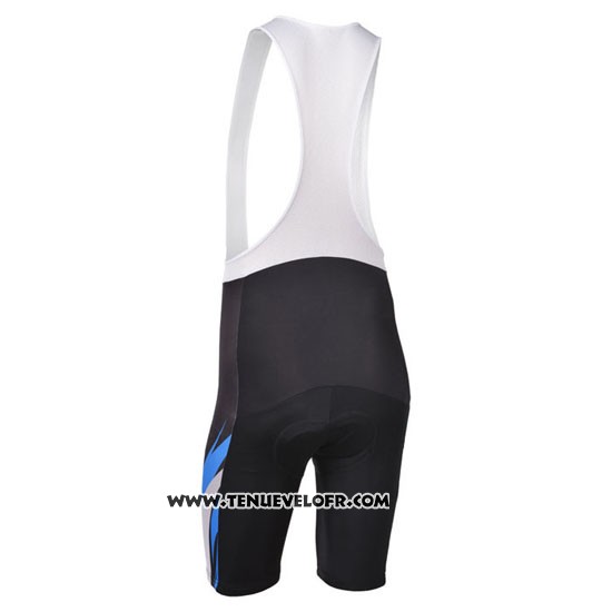 2013 Maillot Ciclismo Giant Bleu et Noir Manches Courtes et Cuissard