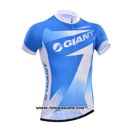 2014 Maillot Ciclismo Giant Azur Manches Courtes et Cuissard