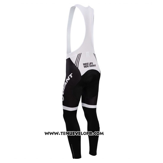 2014 Maillot Ciclismo Giant Azur Manches Longues et Cuissard