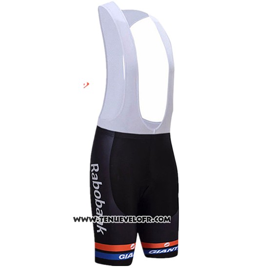 2017 Maillot Ciclismo Giant Blanc Manches Courtes et Cuissard