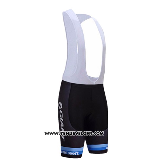 2017 Maillot Ciclismo Giant Noir Manches Courtes et Cuissard