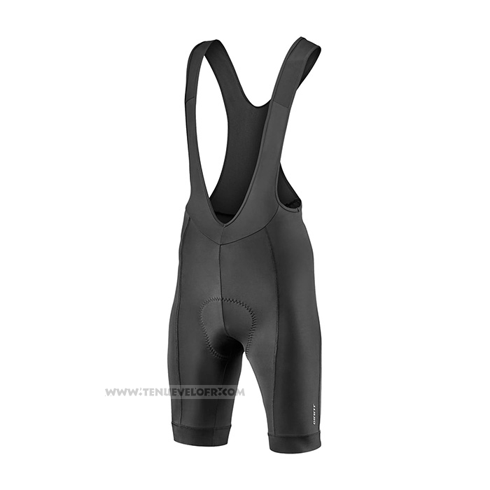 2021 Maillot Cyclisme Giant Noir Rouge Manches Courtes et Cuissard