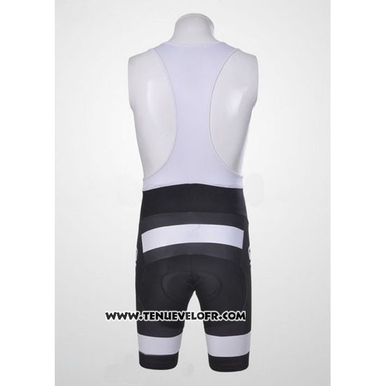2011 Maillot Ciclismo Giordana Blanc Noir Manches Courtes et Cuissard