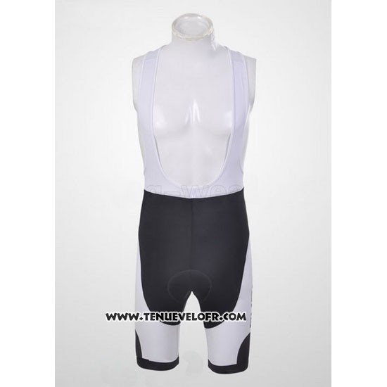 2011 Maillot Ciclismo Giordana Noir Blanc Manches Courtes et Cuissard