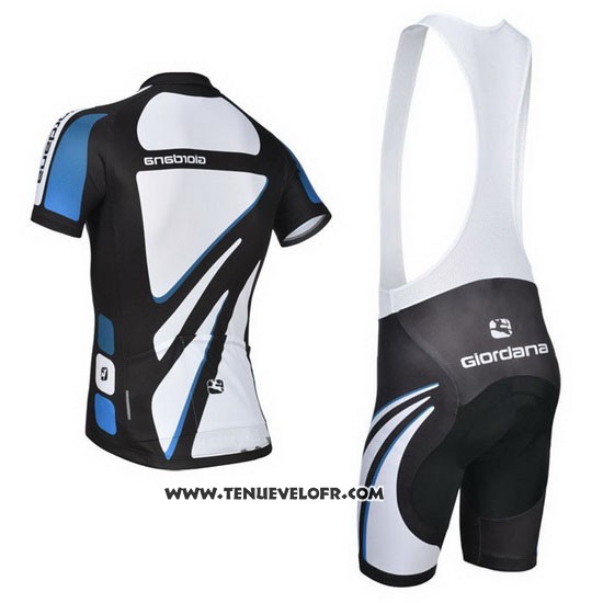 2014 Maillot Ciclismo Giordana Blanc Manches Courtes et Cuissard