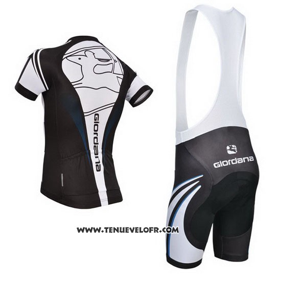 2014 Maillot Ciclismo Giordana Noir Manches Courtes et Cuissard