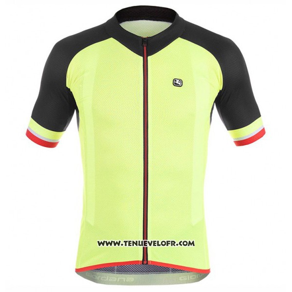 2017 Maillot Ciclismo Giordana Jaune Manches Courtes et Cuissard