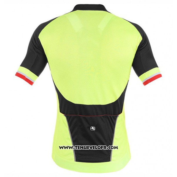 2017 Maillot Ciclismo Giordana Jaune Manches Courtes et Cuissard