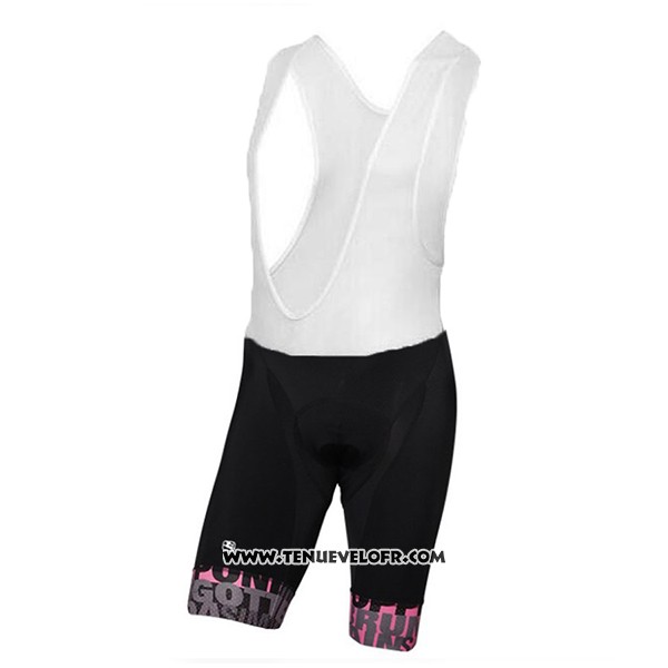 2017 Maillot Ciclismo Giordana Noir Manches Courtes et Cuissard