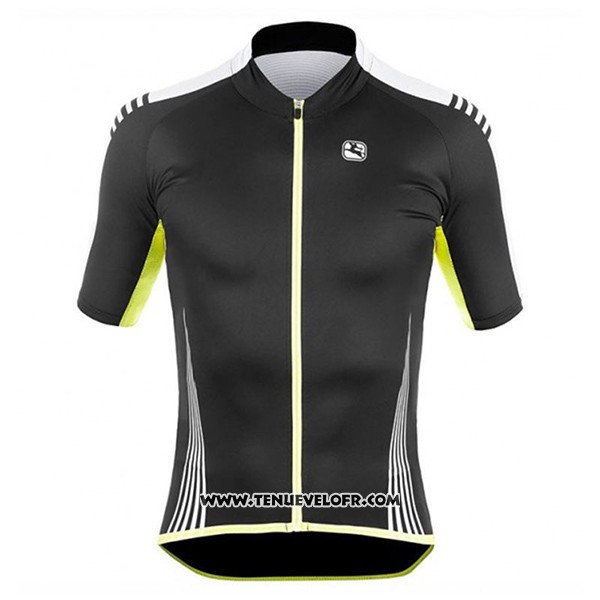 2017 Maillot Ciclismo Giordana Sahara Noir Manches Courtes et Cuissard