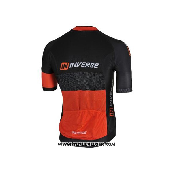 2017 Maillot Ciclismo Inverse Noir Manches Courtes et Cuissard