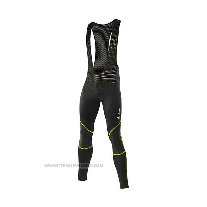 2021 Maillot Cyclisme Loffler Vert Manches Longues et Cuissard