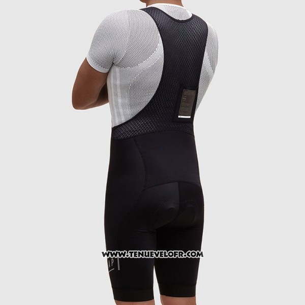 2017 Maillot Ciclismo MAAP Fat Stripe Noir Manches Courtes et Cuissard