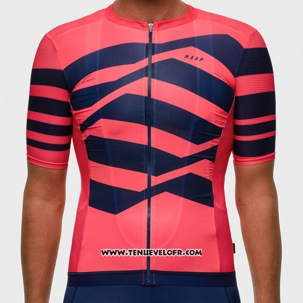 2017 Maillot Ciclismo MAAP M-Flag Pro Rouge Manches Courtes et Cuissard