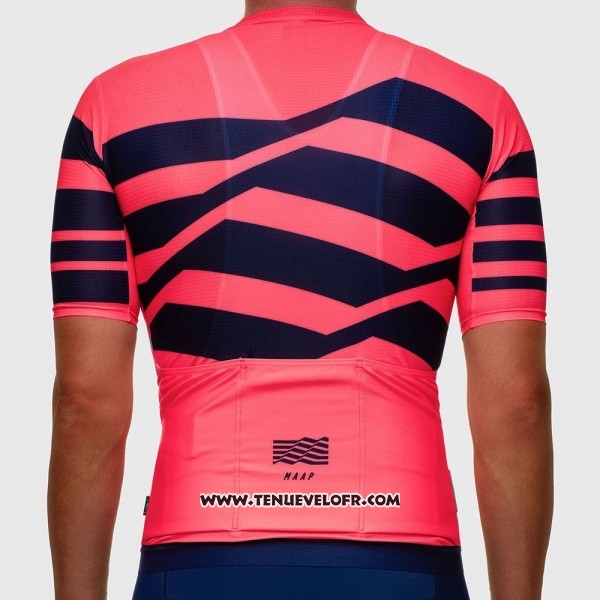 2017 Maillot Ciclismo MAAP M-Flag Pro Rouge Manches Courtes et Cuissard