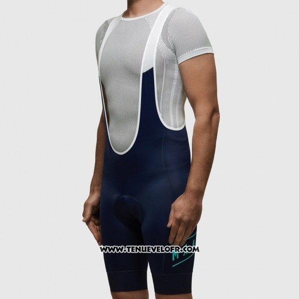 2017 Maillot Ciclismo MAAP Sector Pro Vert et Bleu Manches Courtes et Cuissard