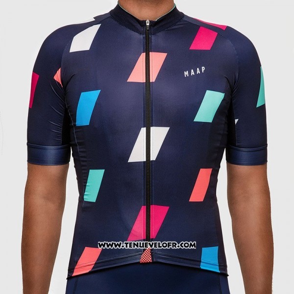 2017 Maillot Ciclismo MAAP Tilt Noir Manches Courtes et Cuissard