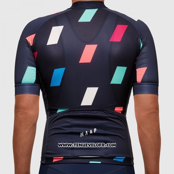 2017 Maillot Ciclismo MAAP Tilt Noir Manches Courtes et Cuissard