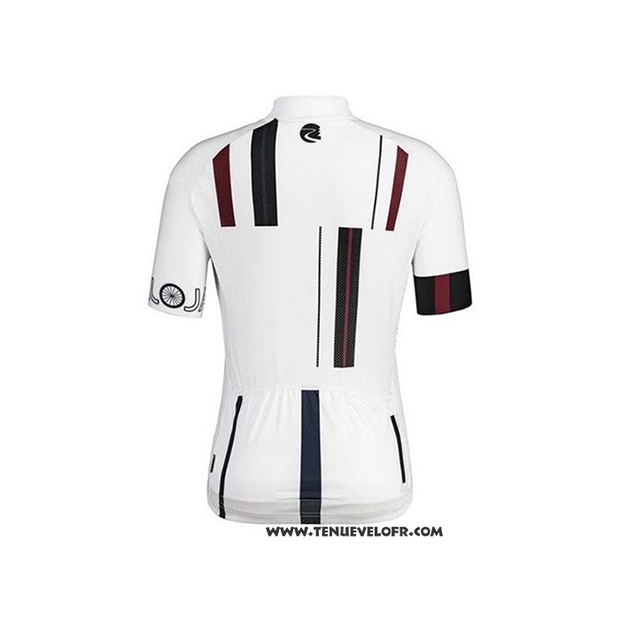 2020 Maillot Ciclismo Maloja Noir Blanc Manches Courtes et Cuissard