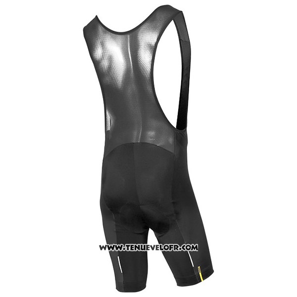 2017 Maillot Ciclismo Mavic Blanc Manches Courtes et Cuissard