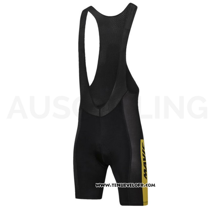 2018 Maillot Ciclismo Mavic Bleu Manches Courtes et Cuissard